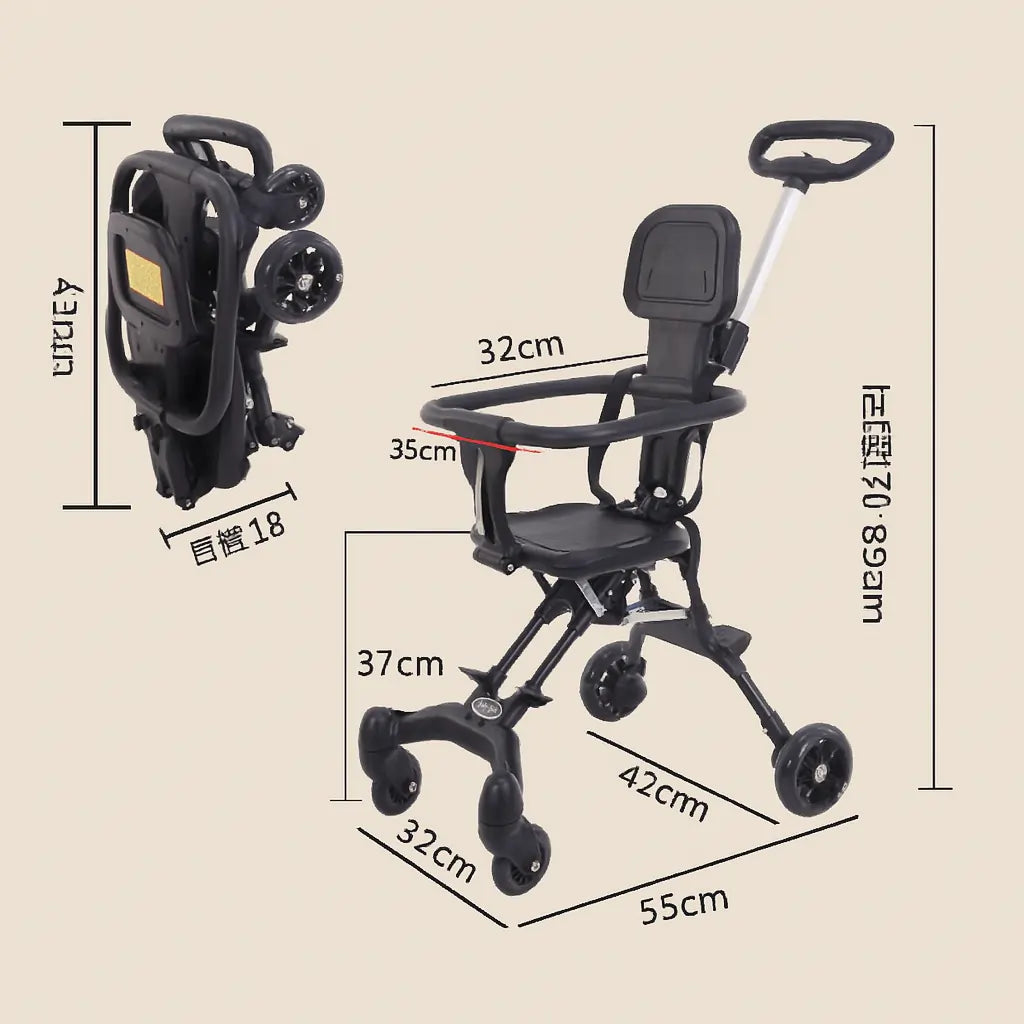 Foldable Baby Stroller -Chandsitara