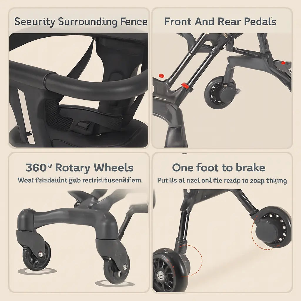 Foldable Baby Stroller -Chandsitara