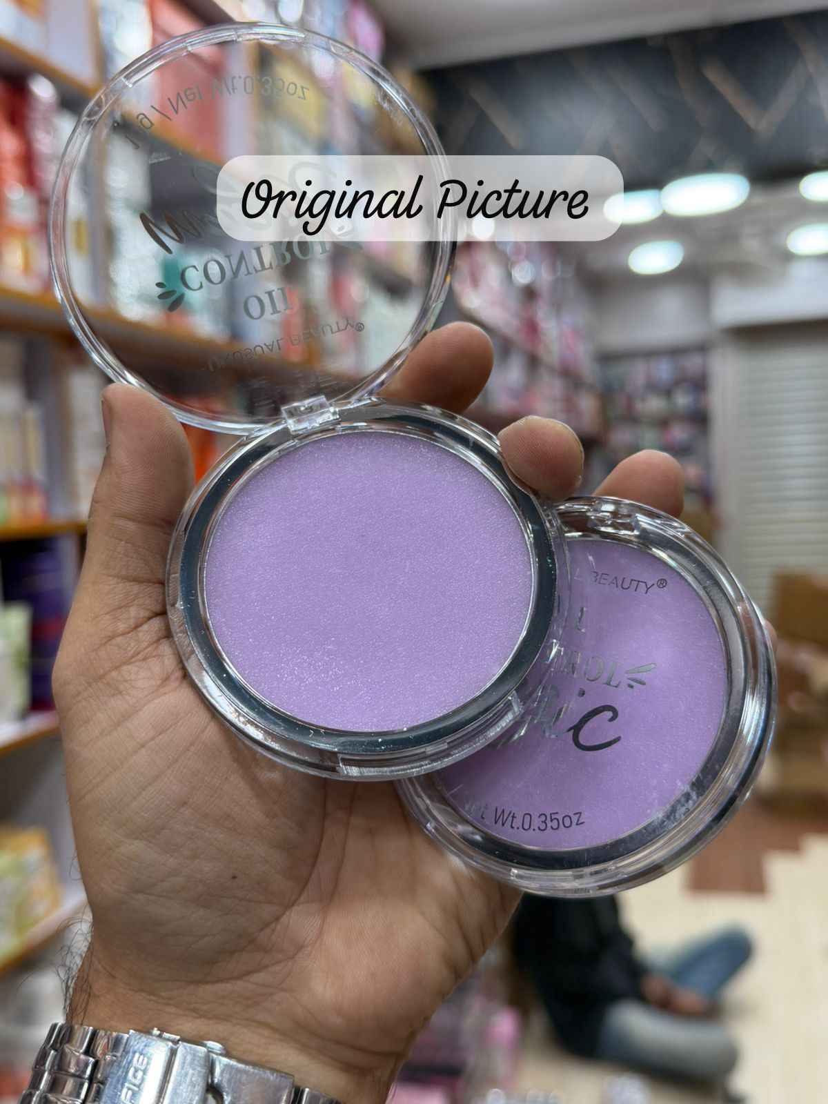 Unusual Beauty Matte Oil Control Pressed Gel Powder