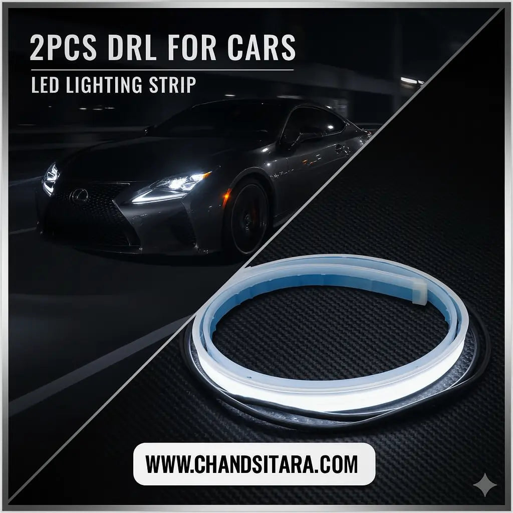 Dual-Color Flexible LED Strip – DRL + Indicator (2PCS)