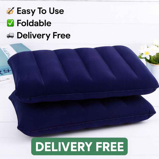 Portable Comfortable Inflatable Air Pillow