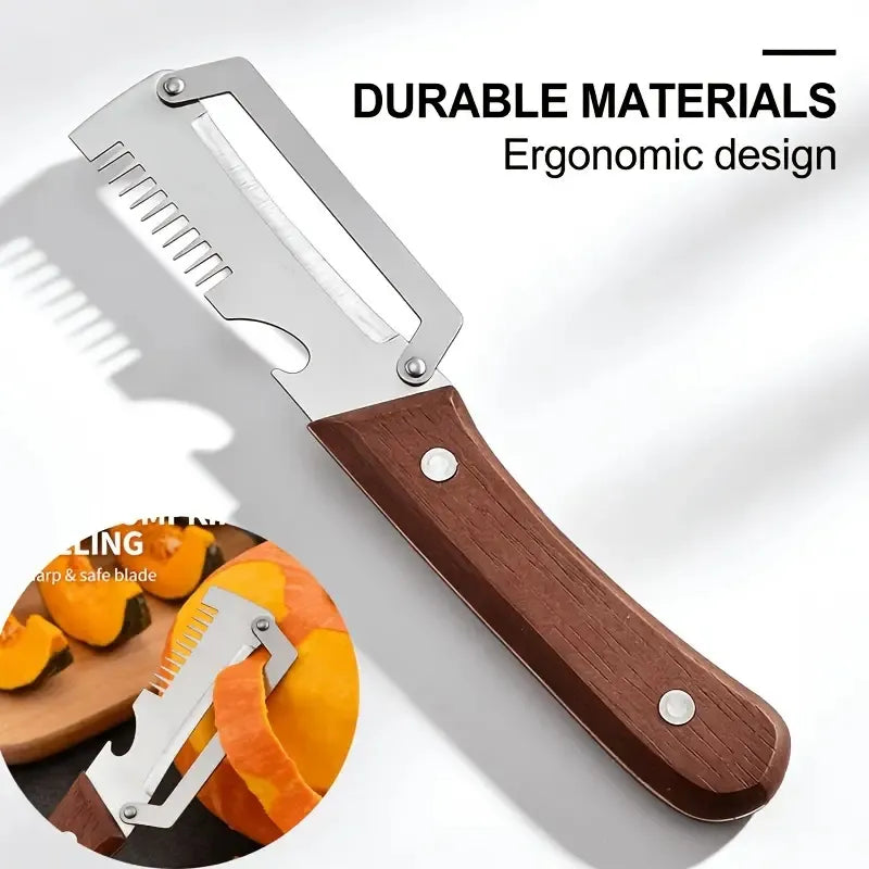 3-in-1 Multifunctional Vegetable Shredder, Peeler & Bottle Opener