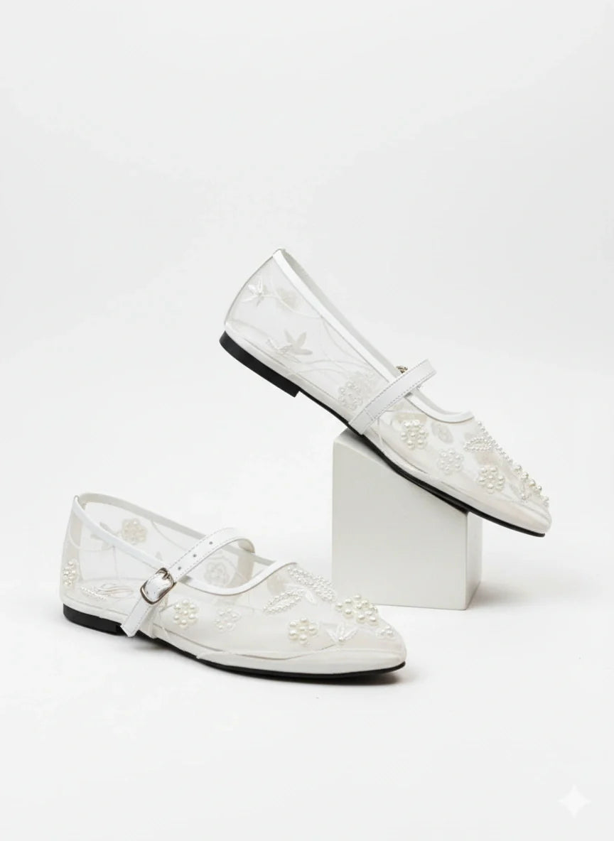 Zara Embroidery Pumps